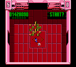 Smash T.V. (NES) screenshot: Oh boy, goodies!
