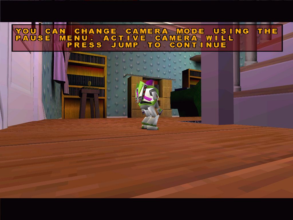 Disney•Pixar Toy Story 2: Buzz Lightyear to the Rescue! (Windows) screenshot: Game tips.