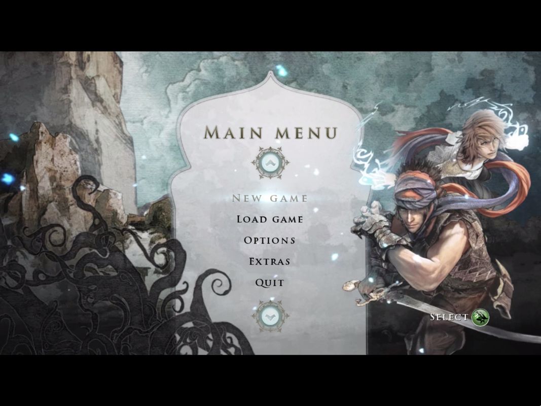 Prince of Persia (Windows) screenshot: Main menu