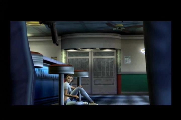 Bad Boys: Miami Takedown (PlayStation 2) screenshot: A TNT agent, or a damsel in distress?