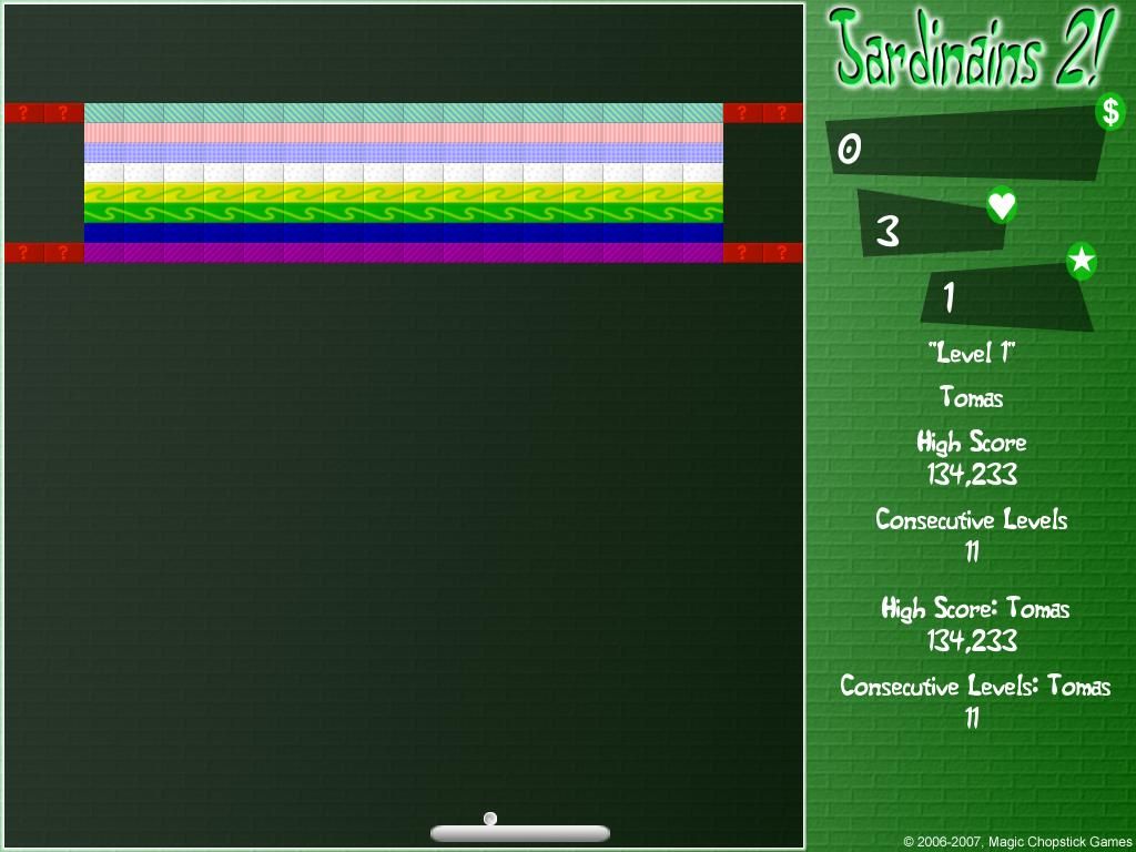 Jardinains 2! (Windows) screenshot: First level with the Jardinain 2 level pack