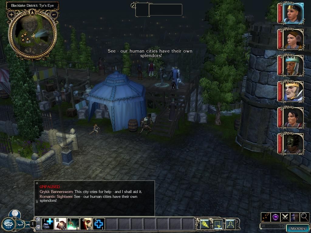 Neverwinter Nights 2: Storm of Zehir (Windows) screenshot: Visiting Neverwinter