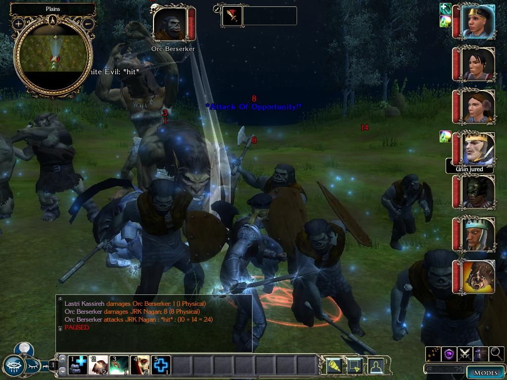 Neverwinter Nights 2: Storm of Zehir (Windows) screenshot: Orcs!