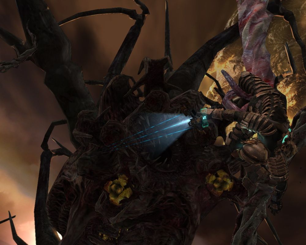 Dead Space (Windows) screenshot: The Roy's Mind is holding your leg.