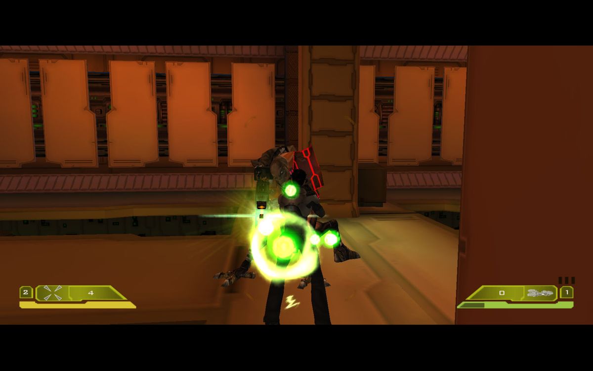 Advent Rising (Windows) screenshot: Close combat battle
