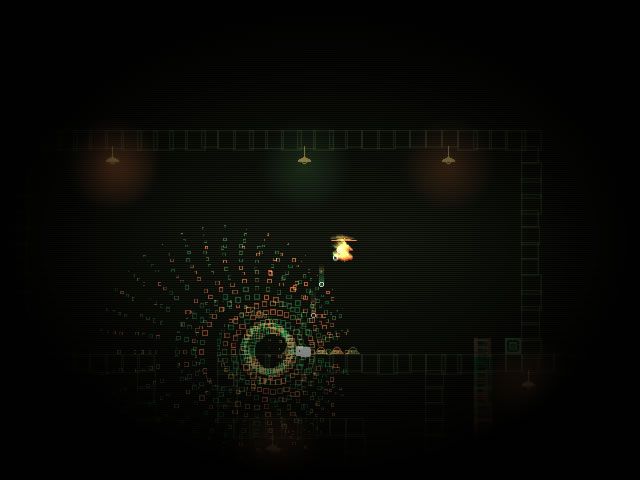 The Manipulator (Windows) screenshot: Blowing up mines.