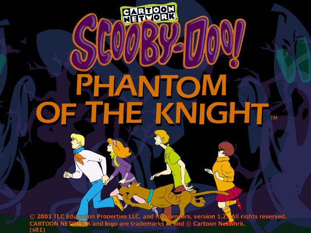 Scooby-Doo!: Phantom of the Knight (Windows) screenshot: Title screen
