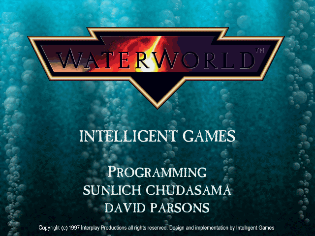 Waterworld (DOS) screenshot: Credits