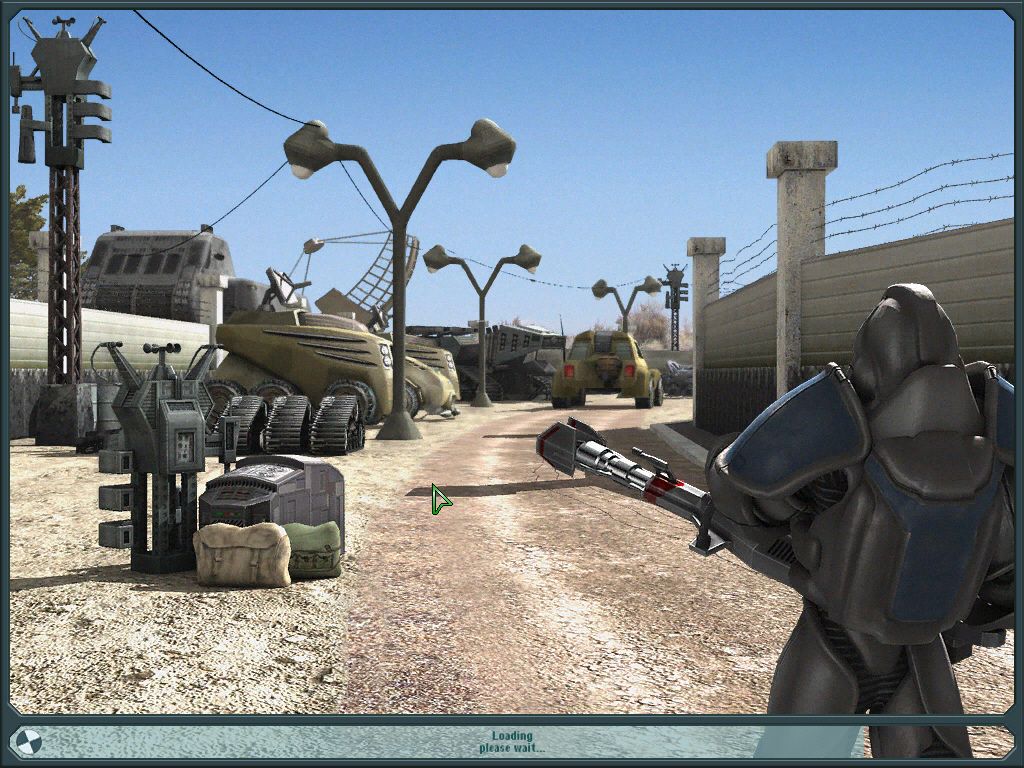 UFO: Extraterrestrials (Windows) screenshot: Another mission loading screen