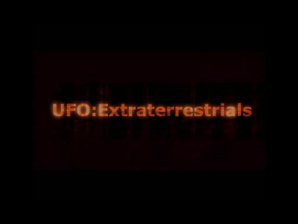 UFO: Extraterrestrials (Windows) screenshot: From the intro - Main Title