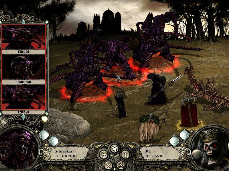 Disciples II: Servants of the Dark (Windows) screenshot: I sense danger.