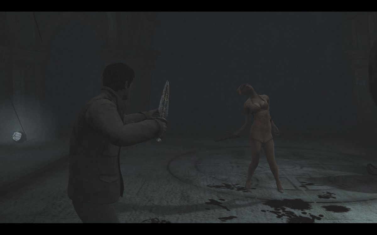 Silent Hill: Homecoming (Windows) screenshot: Nurse Ms. Tits is recycled from the model of the movie