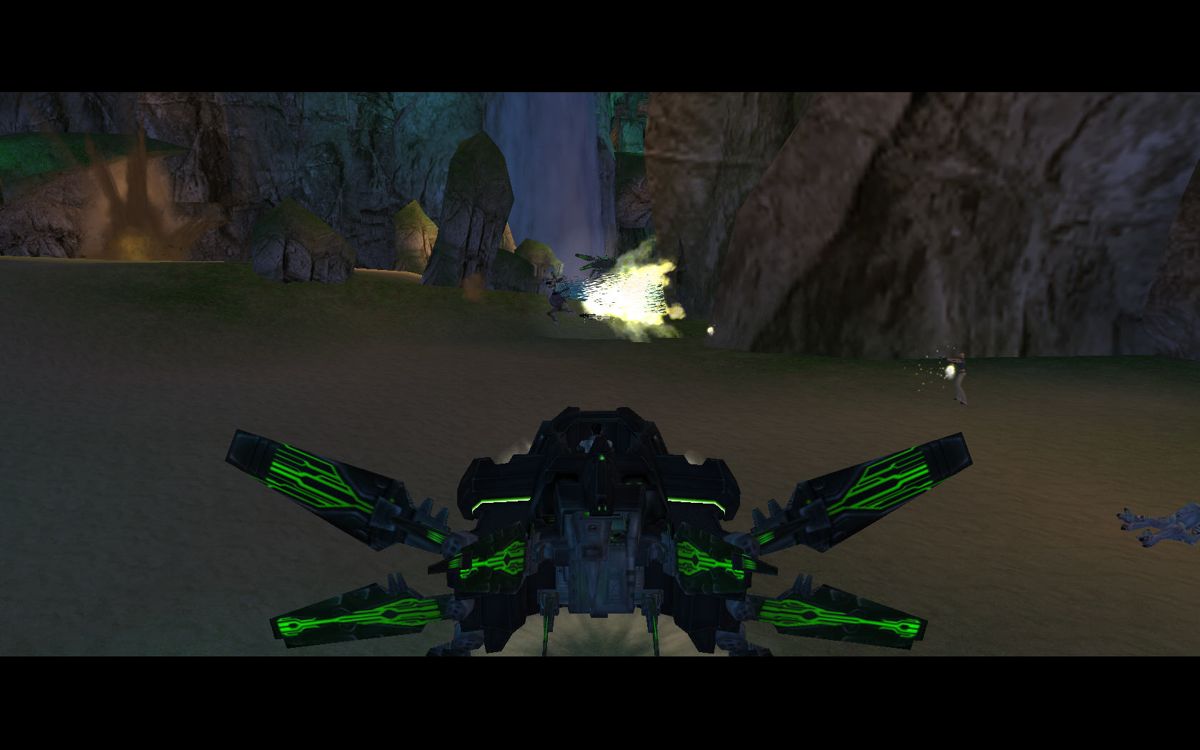 Advent Rising (Windows) screenshot: Captured enemy vehicle