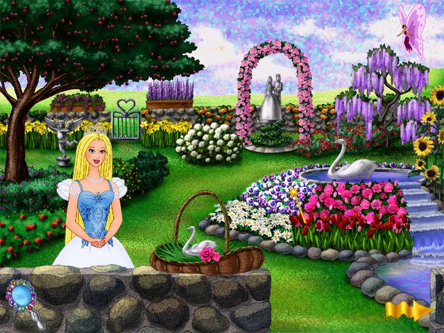 Barbie as Princess Bride (Windows) screenshot: Picking out decorations for the cake