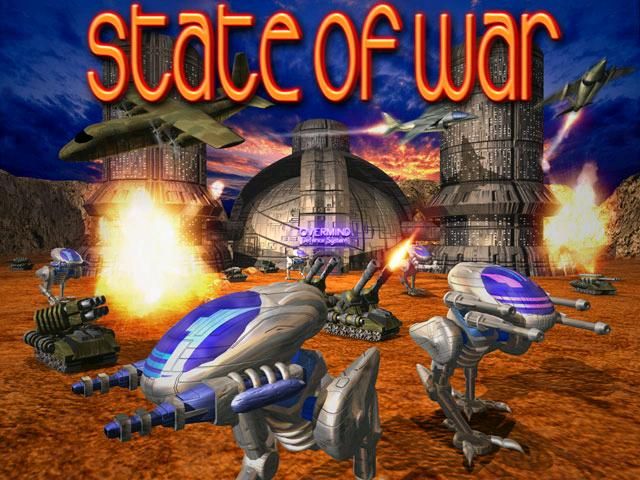 State of War (Windows) screenshot: Title screen