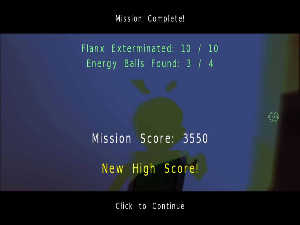 Caster (Windows) screenshot: Level completed.