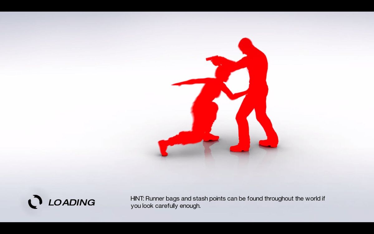 Mirror's Edge (Windows) screenshot: Loading screen