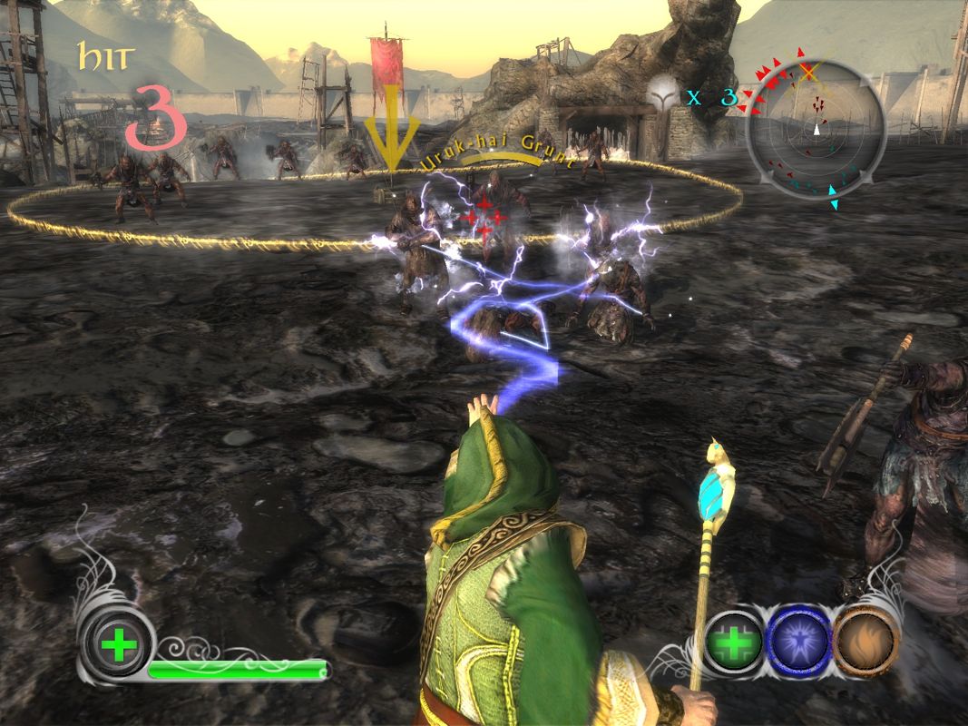 The Lord of the Rings: Conquest (Windows) screenshot: Triple Kill!