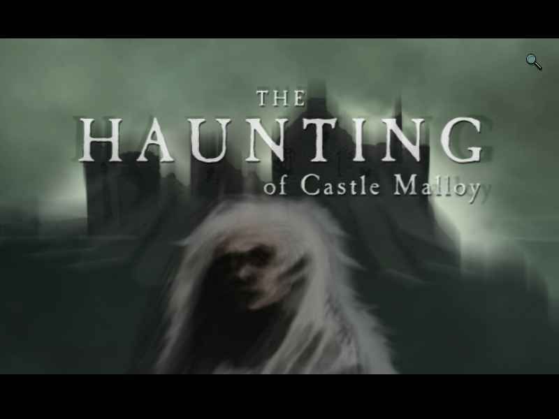 Nancy Drew: The Haunting of Castle Malloy (Windows) screenshot: Title screen.