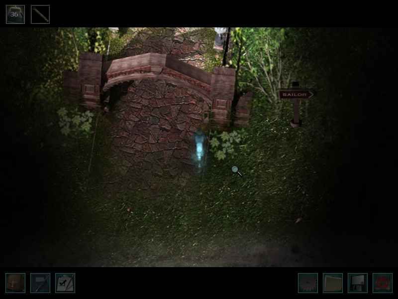 Nancy Drew: The Haunting of Castle Malloy (Windows) screenshot: Castle gate.