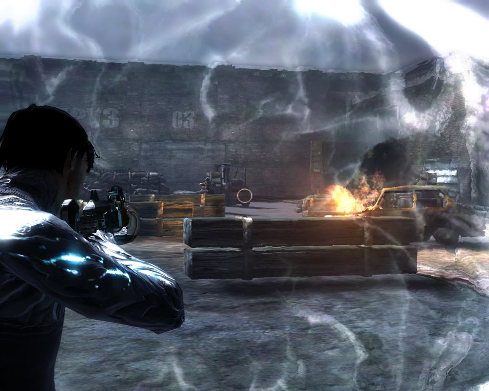 Dark Sector (Windows) screenshot: This field reflects all bullets.