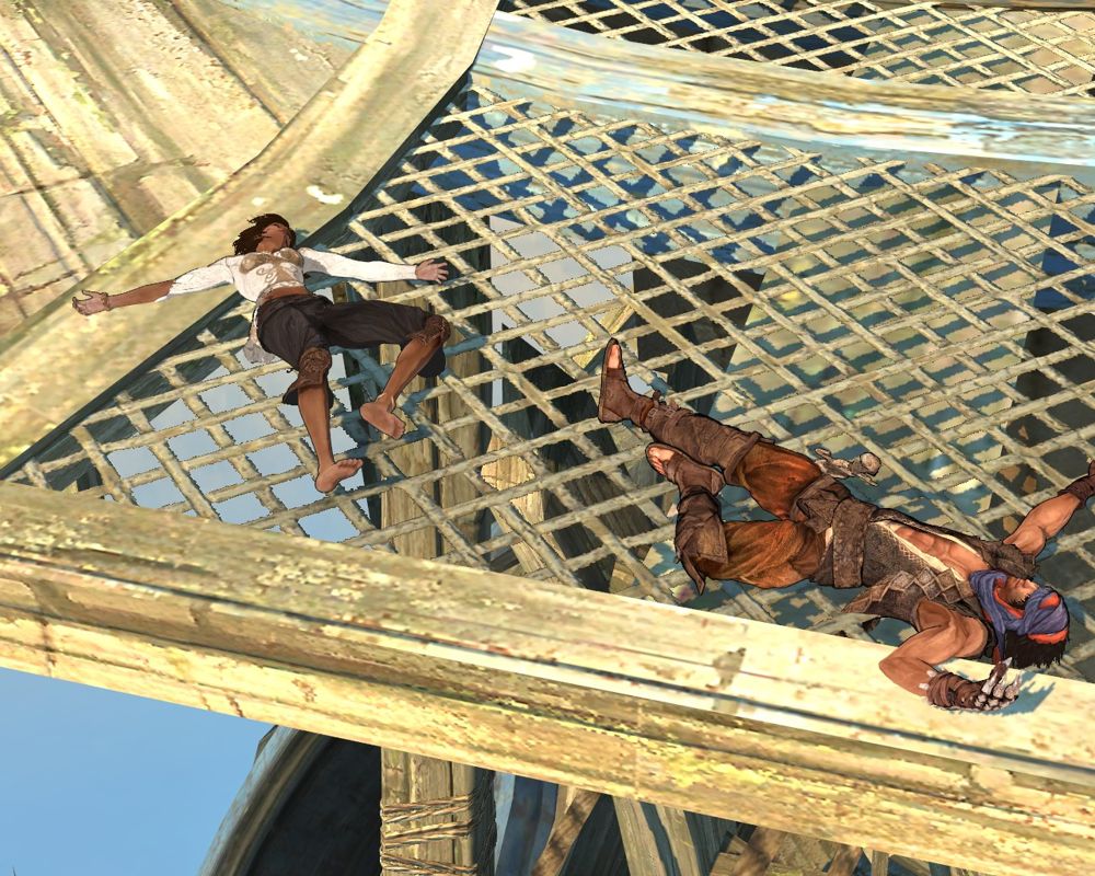 Prince of Persia (Windows) screenshot: Relaxing after another fight