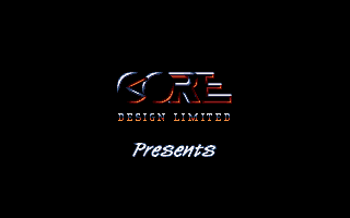 Heimdall (DOS) screenshot: Core Design company logo