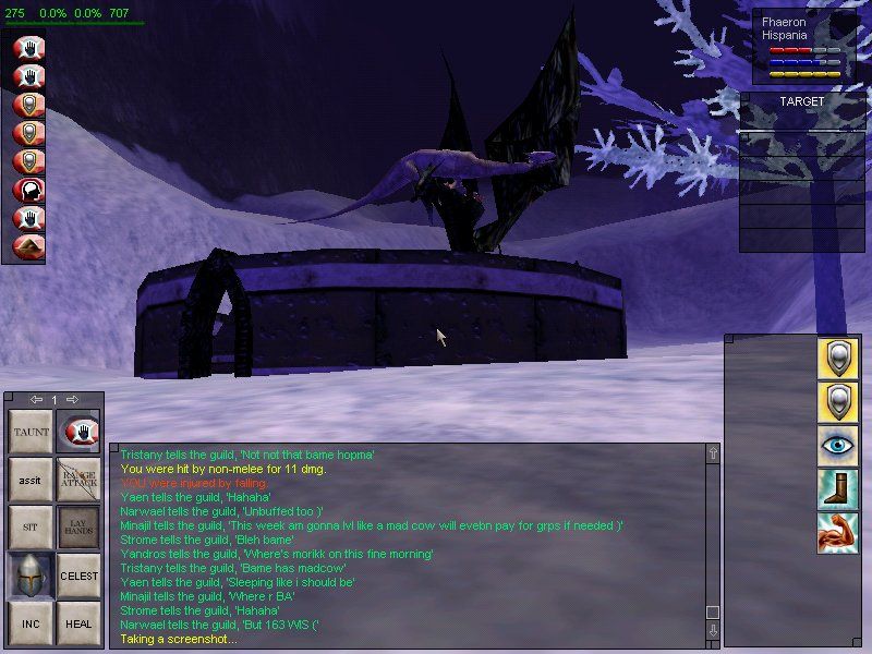 EverQuest: The Scars of Velious (Windows) screenshot: Arriving to the ice lands of Velious.