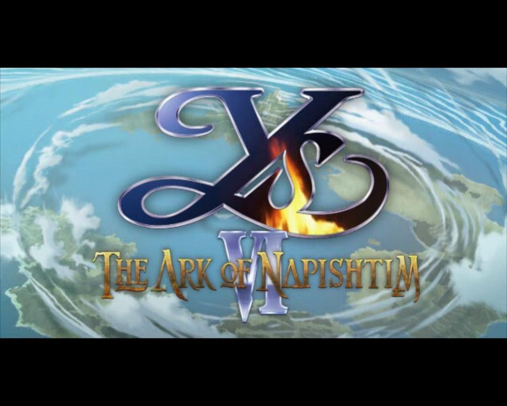 Ys VI: The Ark of Napishtim (Windows) screenshot: Title screen