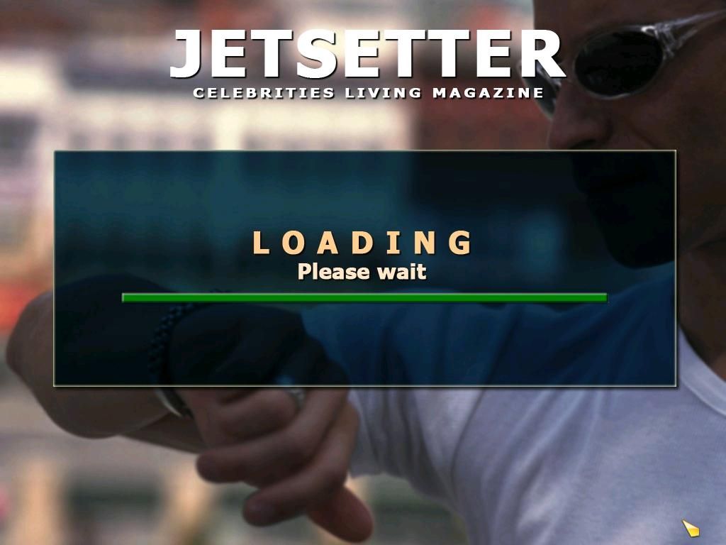 Jetsetter (Windows) screenshot: Loading screen