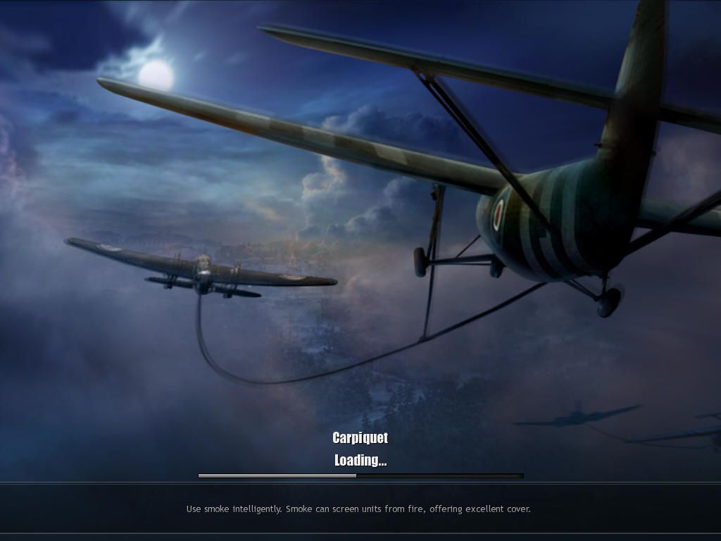 Company of Heroes: Opposing Fronts (Windows) screenshot: The Loading screens feature some very nice Artwork