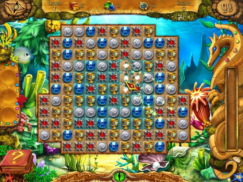Lost in Reefs (Windows) screenshot: I removed a group.