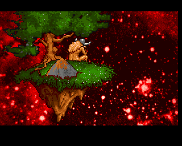 Heimdall (Amiga) screenshot: Introduction: Valhalla is to small for gods and men