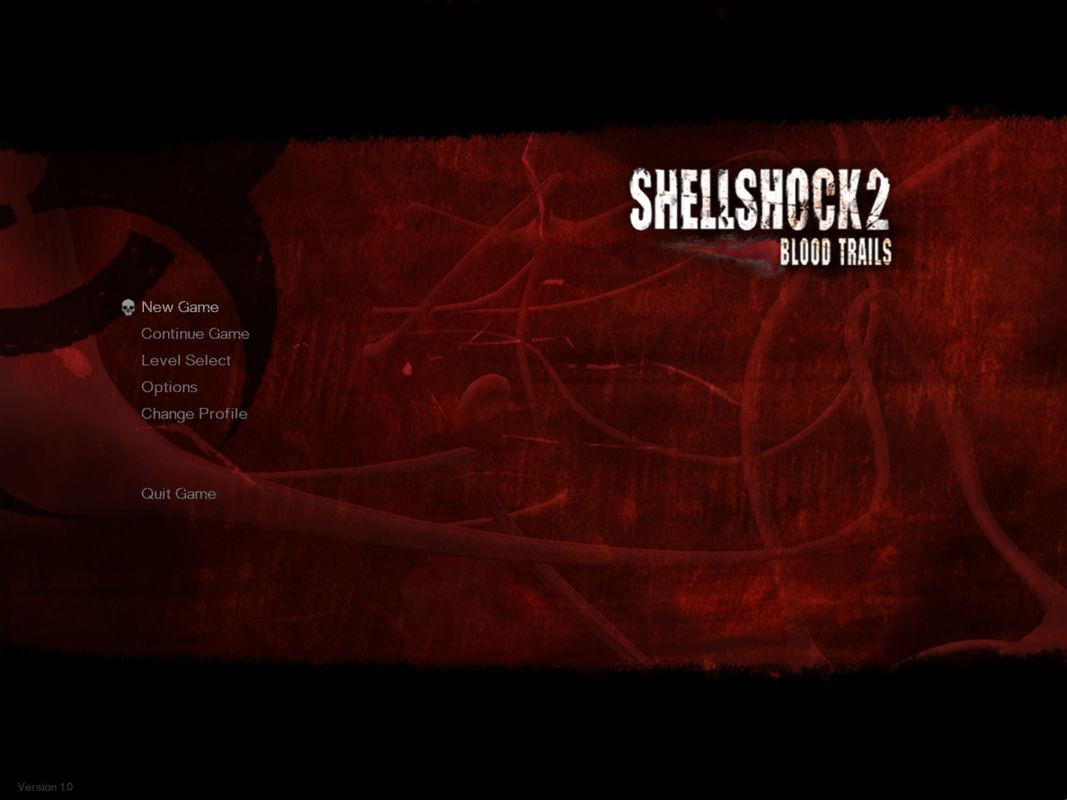 Shellshock 2: Blood Trails (Windows) screenshot: Main Menu