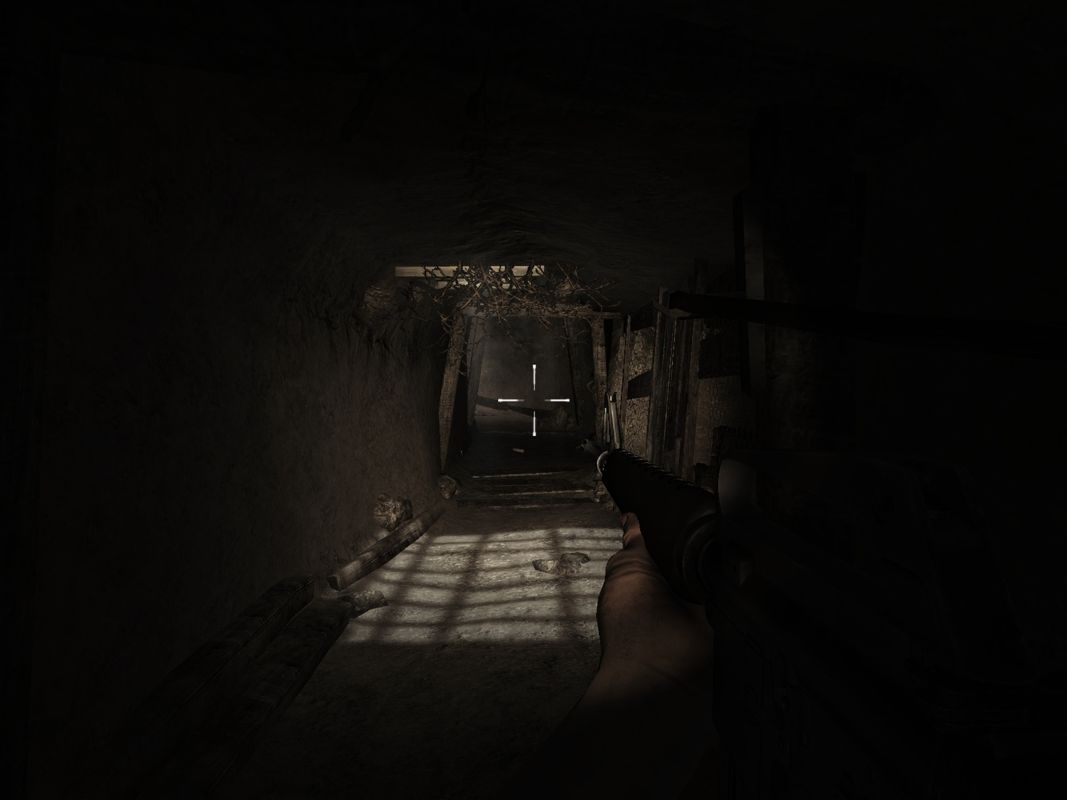 Shellshock 2: Blood Trails (Windows) screenshot: Vietnam = Brown Tunnels