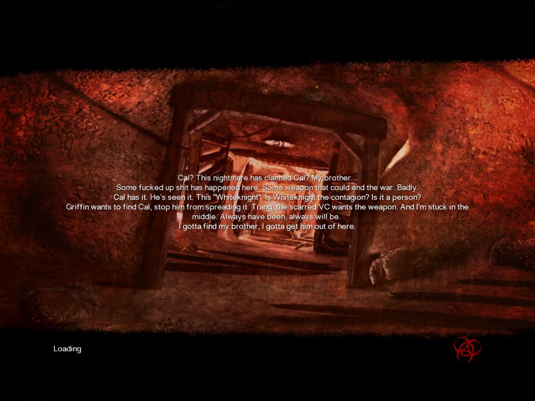 Shellshock 2: Blood Trails (Windows) screenshot: Loading Screen