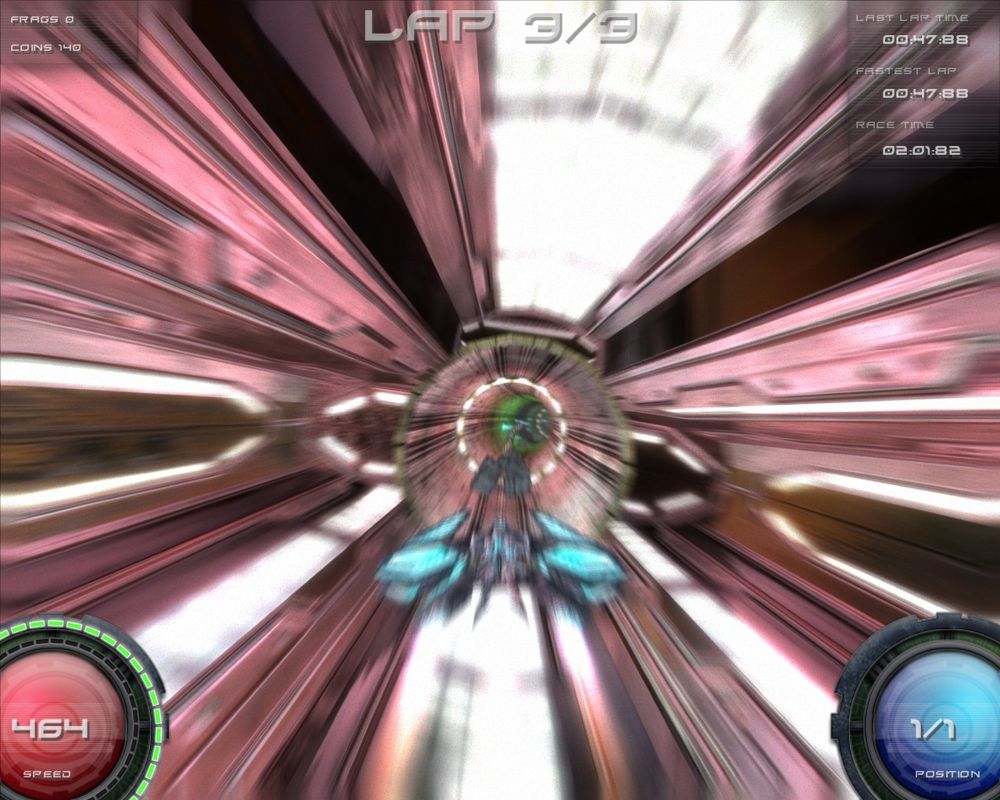 Pyroblazer (Windows) screenshot: Such a speed!