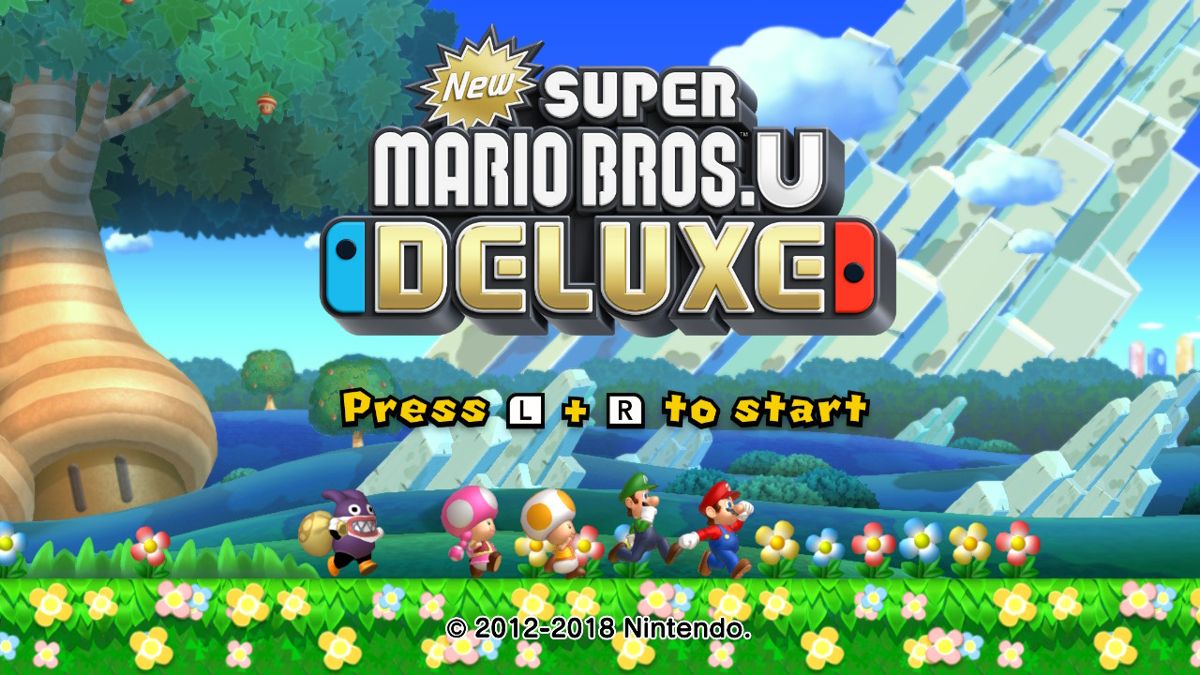 New Super Mario Bros. U Deluxe (Nintendo Switch) 
