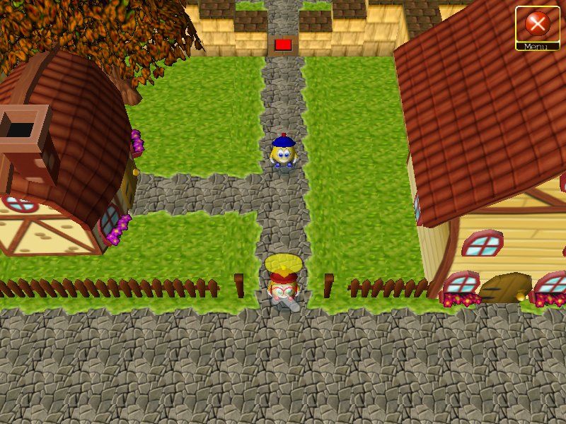 Wonderland Adventures: Mysteries of Fire Island (Windows) screenshot: The yellow bubble means I can talk to this person.