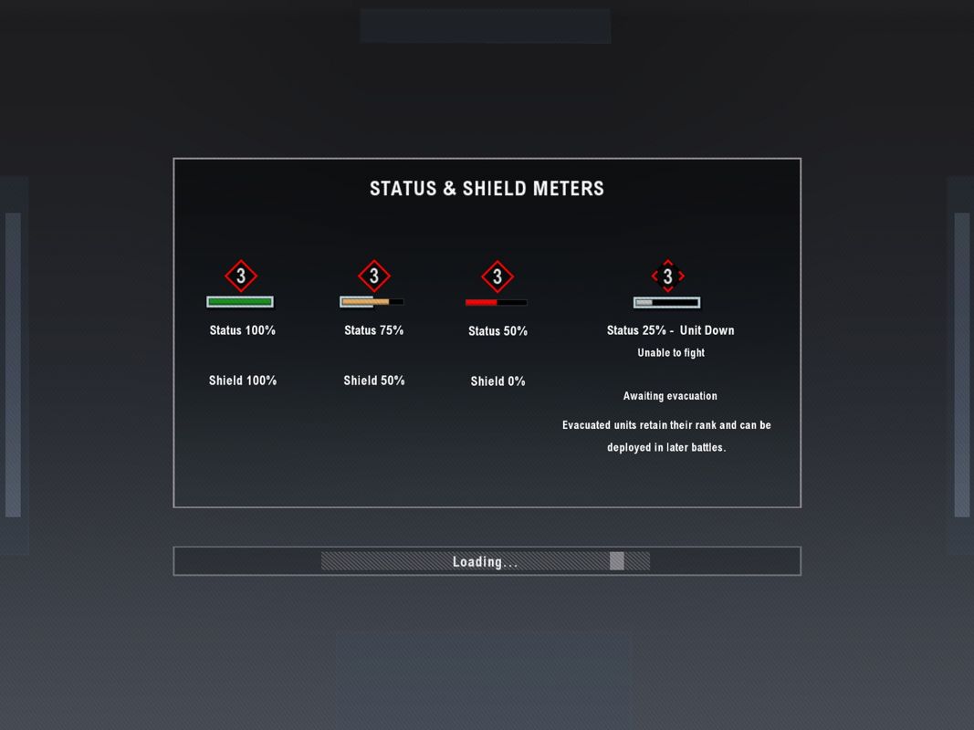 Loading Screenshot Screenshot of Tom Clancy's EndWar (Windows, 2008) - MobyGames