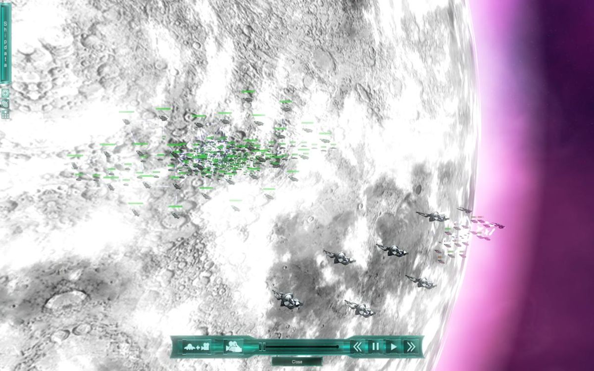 Lost Empire: Immortals (Windows) screenshot: Fleets grow huge during the game.
