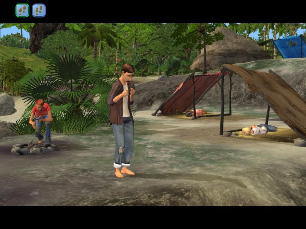The Sims: Castaway Stories (Windows) screenshot: There are many other castaways.