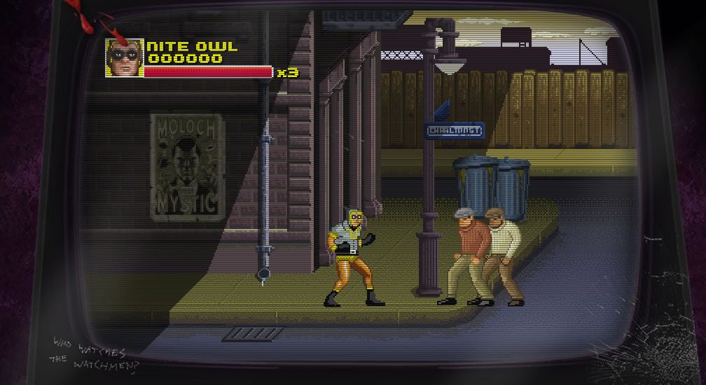 Minutemen (Browser) screenshot: Fighting on the streets.
