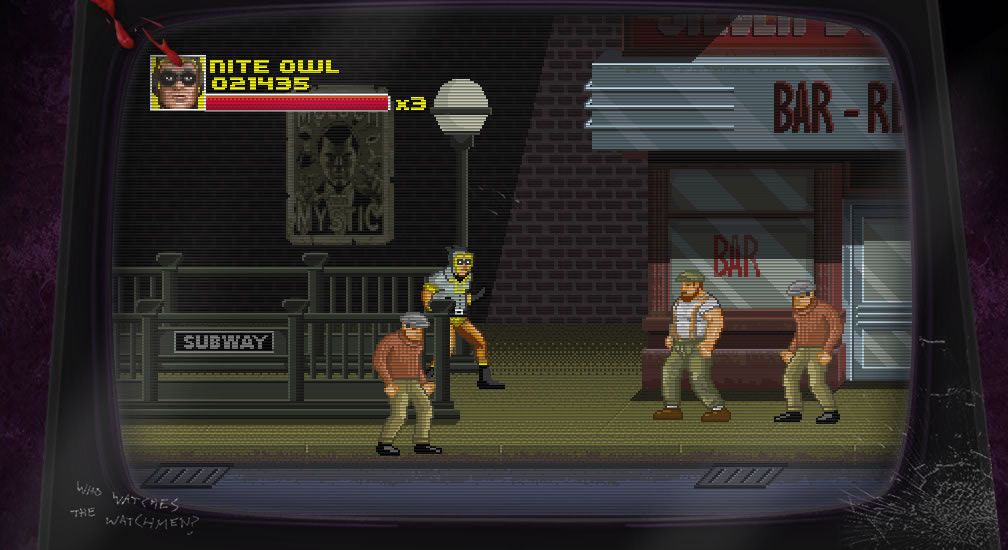 Minutemen (Browser) screenshot: Leaving the subway for the final stage.