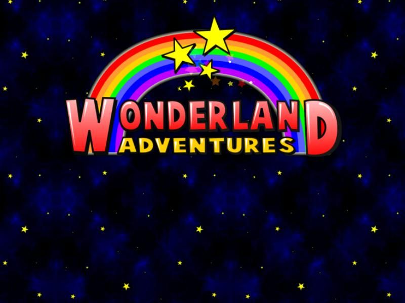 Wonderland Adventures (Windows) screenshot: Title screen