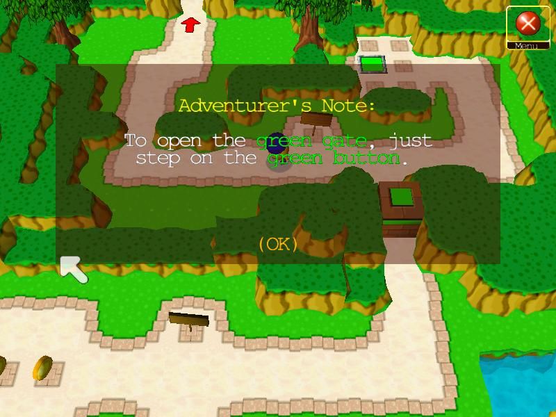 Wonderland Adventures (Windows) screenshot: I read the sign