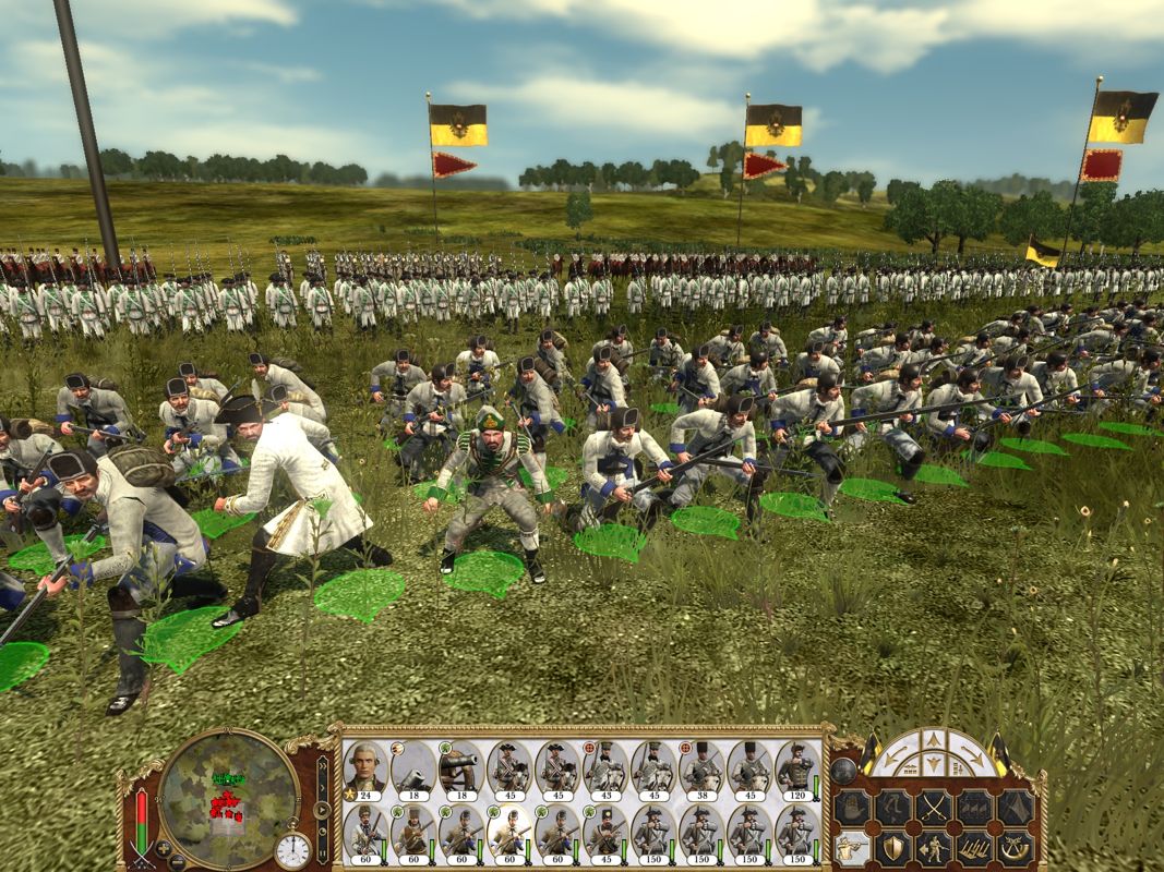 Empire: Total War (Windows) screenshot: Attack of the Prussian Clones