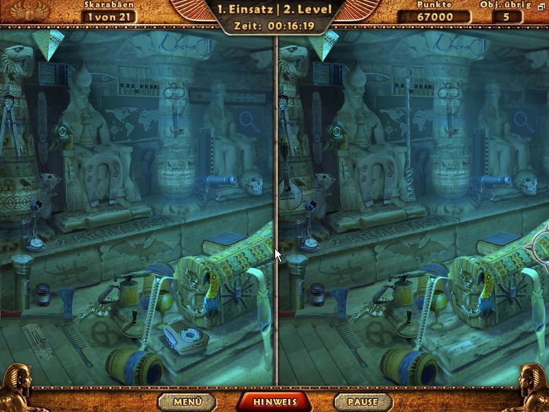 Amazing Adventures: The Lost Tomb (Windows) screenshot: Where are the differences?