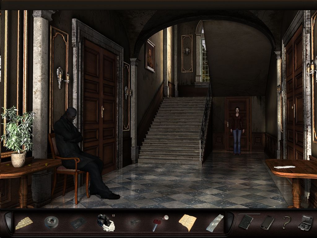 Art of Murder: Hunt for the Puppeteer (Windows) screenshot: Inside Carnot's palace