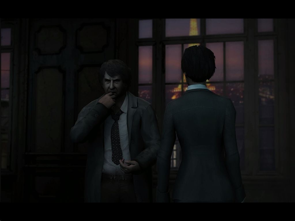 Art of Murder: Hunt for the Puppeteer (Windows) screenshot: Inspector Pety - cutscene